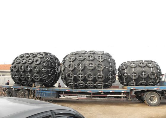 Qualità Il cuscino ammortizzatore di gomma pneumatico ISO17357 di rendimento elevato ha certificato il tipo di Yokohama fabbrica