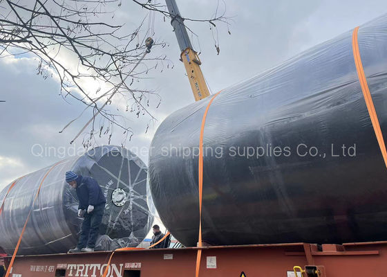 Qualità Schiuma ad alta densità dentro il peso leggero riempito di gomma piuma del cuscino ammortizzatore della sospensione del bacino 2.5*4.1m fabbrica