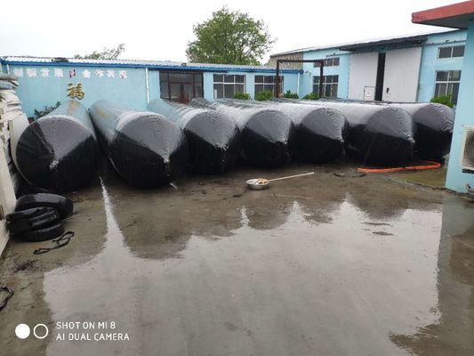 Qualità Nave galleggiante gonfiabile in gomma naturale Balloon Dock Lanciatore Airbag Marina fabbrica