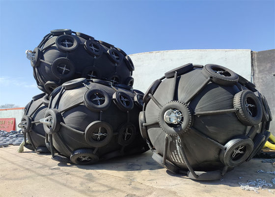 Qualità Dimensione su ordinazione delle navi e delle barche di iso 17357 Marine Yokohama Fenders For STD STS fabbrica