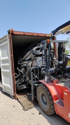 Qualità cuscini ammortizzatori pneumatici di galleggiamento 50Kpa di 3300x6500mm Yokohama con la rete a catena di Tiro fabbrica