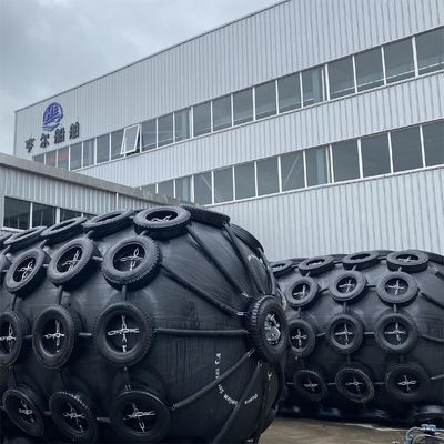 Qualità Two-year Warranty Pneumatic Rubber Fender 2.5*5.5M For Vessel Berthing fabbrica