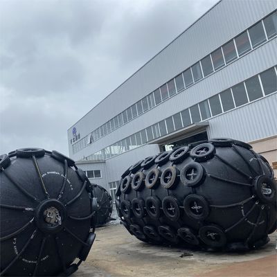 Qualità Two-year Warranty Pneumatic Rubber Fender 2.5*5.5M For Vessel Berthing fabbrica