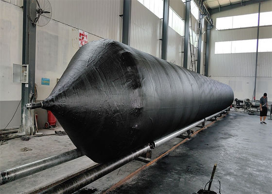 Qualità Airbag marino gonfiabile per trasporto di carichi pesanti con durata da 6 a 10 anni e tecnologia di avvolgimento olistico certificato ISO 14409:2011 fabbrica
