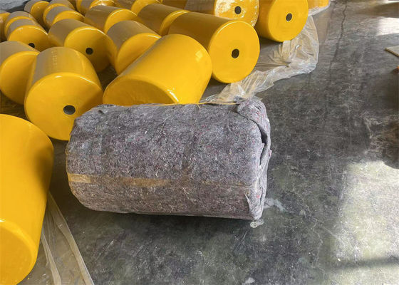 Qualità 300x500mm Fender di schiuma gialla non affondabile con rete a catena fabbrica