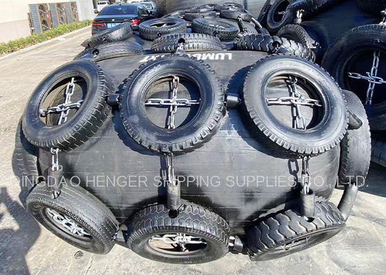 Qualità 3300x6500mm Fender pneumatico in gomma ISO17357 certificato 80Kpa fabbrica