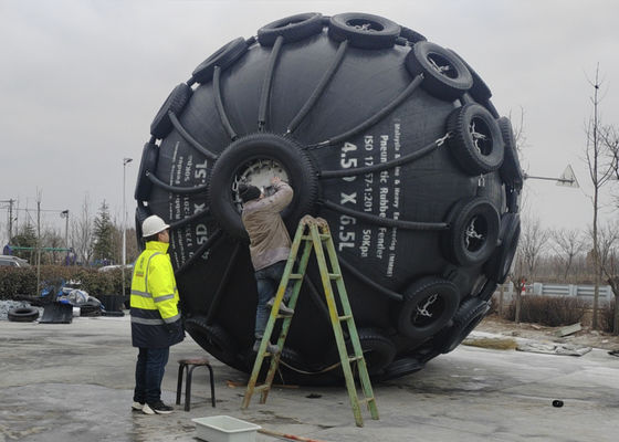 Qualità Fender pneumatico galleggiante di gomma marina di grandi dimensioni fabbrica