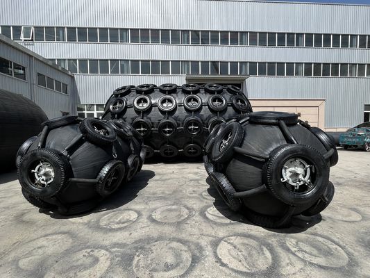 Qualità Fender di gomma pneumatica nera personalizzata Alta durata fabbrica