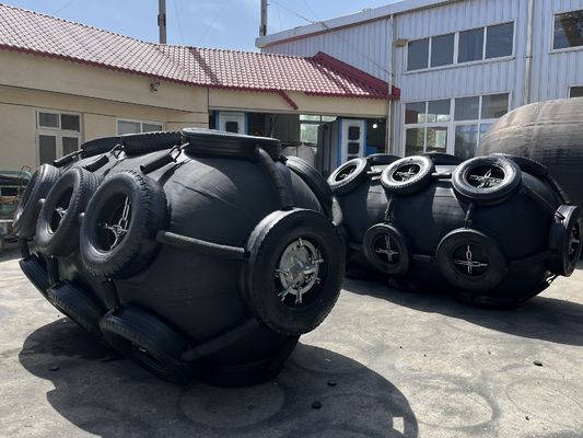 Qualità Fender di gomma pneumatica nera personalizzata Alta durata fabbrica