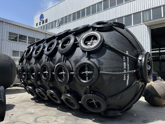 Qualità Fender di gomma pneumatica nera personalizzata Alta durata fabbrica