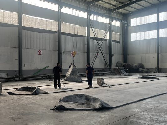 Qualità Airbag marino in gomma naturale fino a 3*26m con lunghezza effettiva 3-25m fabbrica