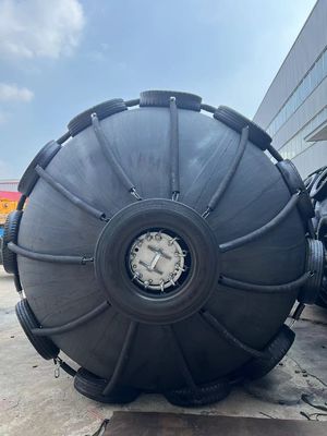 Qualità Fender di gomma pneumatica nera di buona qualità STS 50Kpa Fender di tipo Yokohama fabbrica