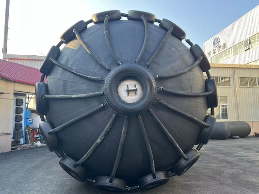 Qualità Fender di gomma pneumatica completamente avvolto Yokohama per navi fabbrica