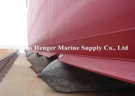 Qualità ISO 14409 Certified Marine Rubber Airbag with 80kpa Working Pressure and Natural Rubber Material fabbrica