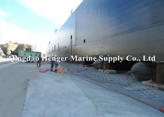 Qualità alta pressione e alta qualità di gomma di Wiith degli airbag dell'ascensore della barca di 24m fabbrica