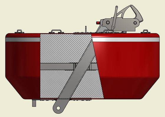 Qualità Boe riempite di gomma piuma marine di EVA della boa di attracco dell'ancora offshore per l'attracco delle navi fabbrica