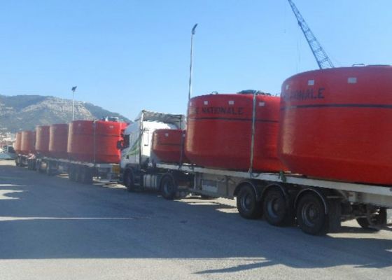 Qualità La navigazione marina della resistenza ultravioletta Buoys la protezione dell'ambiente di galleggiamento di plastica della boa fabbrica