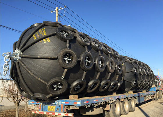 Qualità Fender pneumatico in gomma certificato Henger BV per uso marittimo con taglio personalizzato e maggiore durata fabbrica