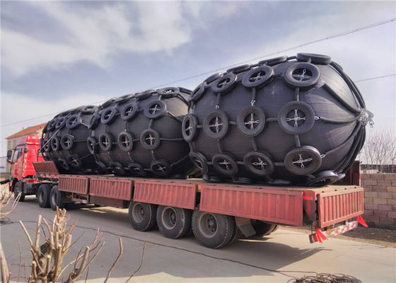 Qualità Durevolezza dei cuscini ammortizzatori gonfiabili galvanizzata Q235 del crogiolo di flangia alta per il cantiere navale fabbrica