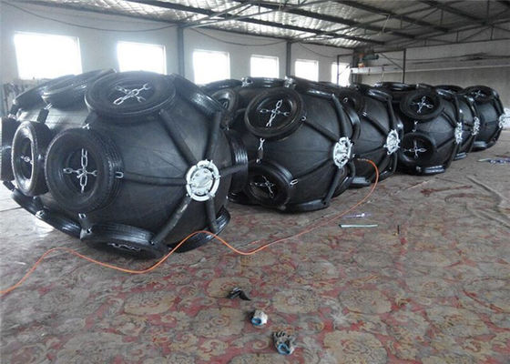 Qualità Cuscino ammortizzatore di gomma pneumatico antiurto dell'aria appiattita per le navi o i bacini fabbrica