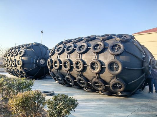Qualità 24 mesi Fender di protezione per la protezione marina in nero / blu fabbrica