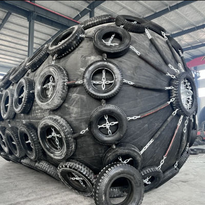 Qualità 50 Kpa / 80 Kpa Fender pneumatico in gomma Tipo Yokohama fabbrica