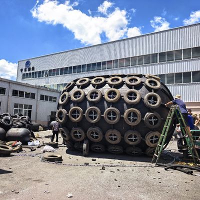 Qualità Parabordo pneumatico in gomma ISO17357 per la protezione da collisioni marittime fabbrica