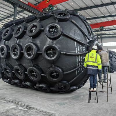 Qualità Pressione interna iniziale 80kpa Rete Parabordi Marina Tipo Ideale per l'assorbimento degli urti delle imbarcazioni marine e i sistemi di sicurezza dei moli fabbrica