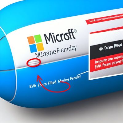 Qualità Parabordi marini riempiti in schiuma EVA per la sicurezza portuale e offshore fabbrica