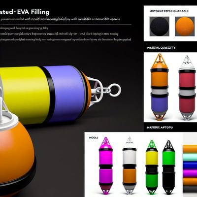 Qualità Boa di ormeggio in acciaio con riempimento in EVA - Dimensioni e colori personalizzati fabbrica