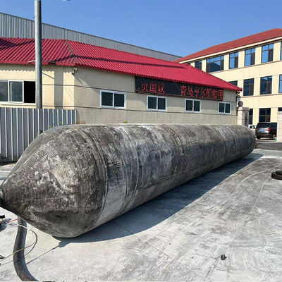 Qualità Marine Rubber Airbag with Integrated Inflation Hose Connection for Quick Air Supply in 0.8-3 M Diameter and 4-25 M Length fabbrica