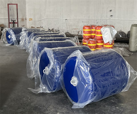 Qualità ISO17357 Certified EVA Foam Filled Marine Fender with Customizable Length for Anti Collision Protection fabbrica