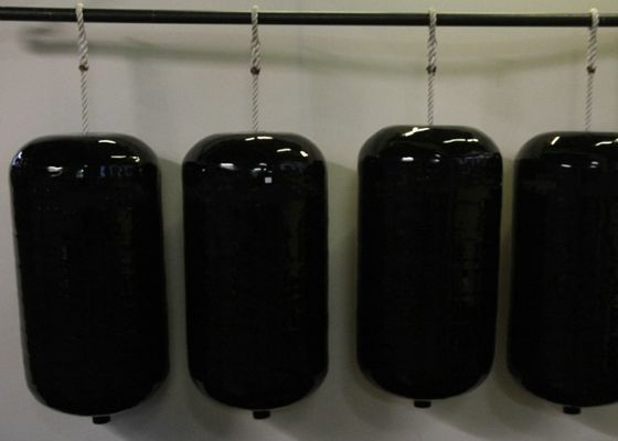 Qualità Protezione riempita di gomma piuma marina ad alta resistenza della nave dei cuscini ammortizzatori della barca del nero del cuscino ammortizzatore fabbrica