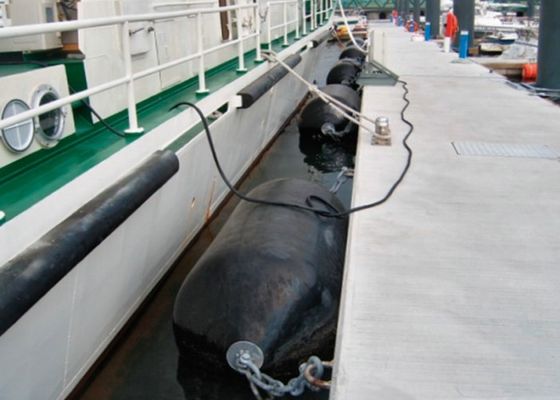 Qualità Marine Fender with High Energy Absorption Capacity UV Resistant And Corrosion Resistant Foam Filled Fender with 24 Months Warranty fabbrica