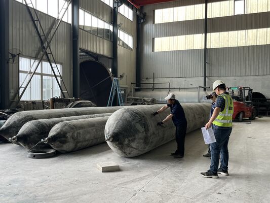 Qualità Marine Rubber Airbag with Stainless Steel Mounting Hardware for Corrosion Free Installation fabbrica