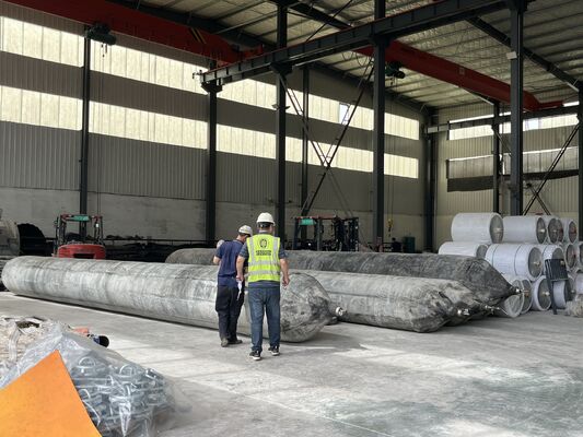 Qualità Marine Rubber Airbag with Stainless Steel Mounting Hardware for Corrosion Free Installation fabbrica