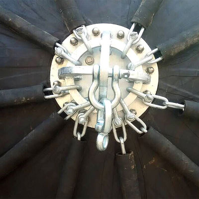 Qualità Navi proteggenti di colore su misura cuscino ammortizzatore di gomma pneumatico marino durevole fabbrica