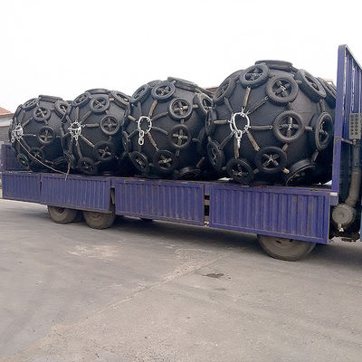 Qualità Nave dell'OEM STS che mette in bacino 4.5*9m Marine Fender Ship Technology pneumatica fabbrica