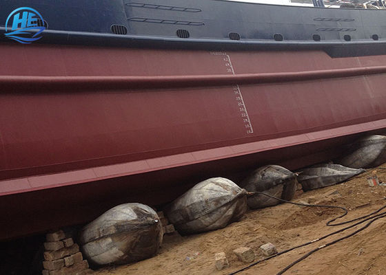 Qualità Diametro 0.5m-4.5m Marine Salvage Airbag For Launching l'airbag del bacino di carenaggio della nave fabbrica
