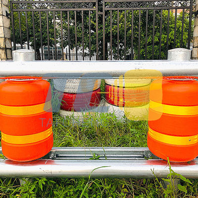 Qualità automobile di EVA Safety Roller Barrier Protection della guardavia della strada del diametro di 0.35m fabbrica