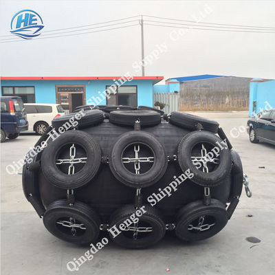 Qualità Cuscino ammortizzatore marino pneumatico scuro di buona tenuta dell'aria per le navi portacontainer CCS fabbrica