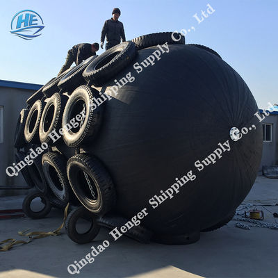 Qualità 50KPa/80Kpa cuscini ammortizzatori della boa di iso 17357 Marine Rubber Fender Yokohama Ship fabbrica