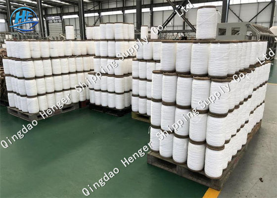 Qualità Corda marina UHMWPE di attracco di assorbimento di acqua bassa intrecciata attraccando corda 60MM fabbrica