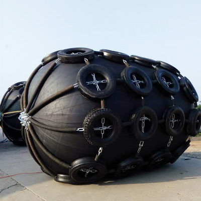 Qualità Marine Fender gonfiabile di galleggiamento di gomma naturale D2.5x3.5m fabbrica