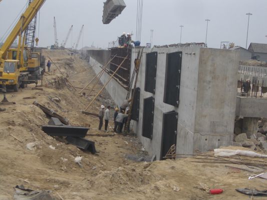 Qualità ponte aereo di lancio Marine Rubber Airbag della nave 0.17MPa fabbrica