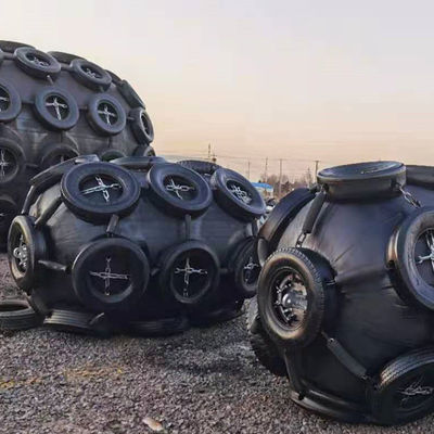 Qualità Cuscini ammortizzatori di Marine Ship Port Pneumatic Rubber gonfiabili fabbrica