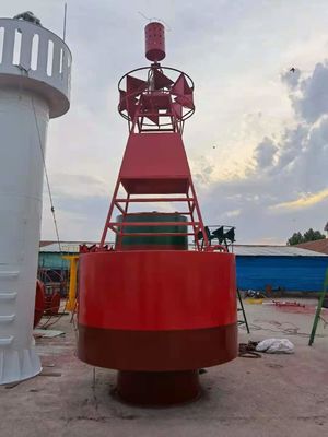 Qualità Resistente UV di galleggiamento indicativo di Marine Navigation Buoys dell'acciaio o del polietilene fabbrica