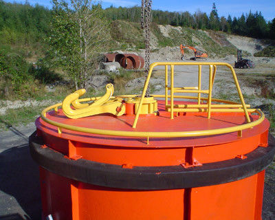 Qualità Boa dell'indicatore di Marine Navigation Buoys Floating Green degli indicatori dell'oceano della catena d'ancoraggio fabbrica