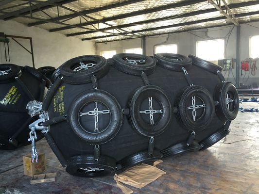 Qualità 50Kpa BV Certicifate che mette in bacino Marine Pneumatic Rubber Fender fabbrica