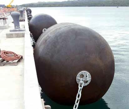 Qualità Cuscino ammortizzatore di gomma pneumatico della rete delle catene da neve del cuscino ammortizzatore 50Kpa 80Kpa di Yokohama fabbrica